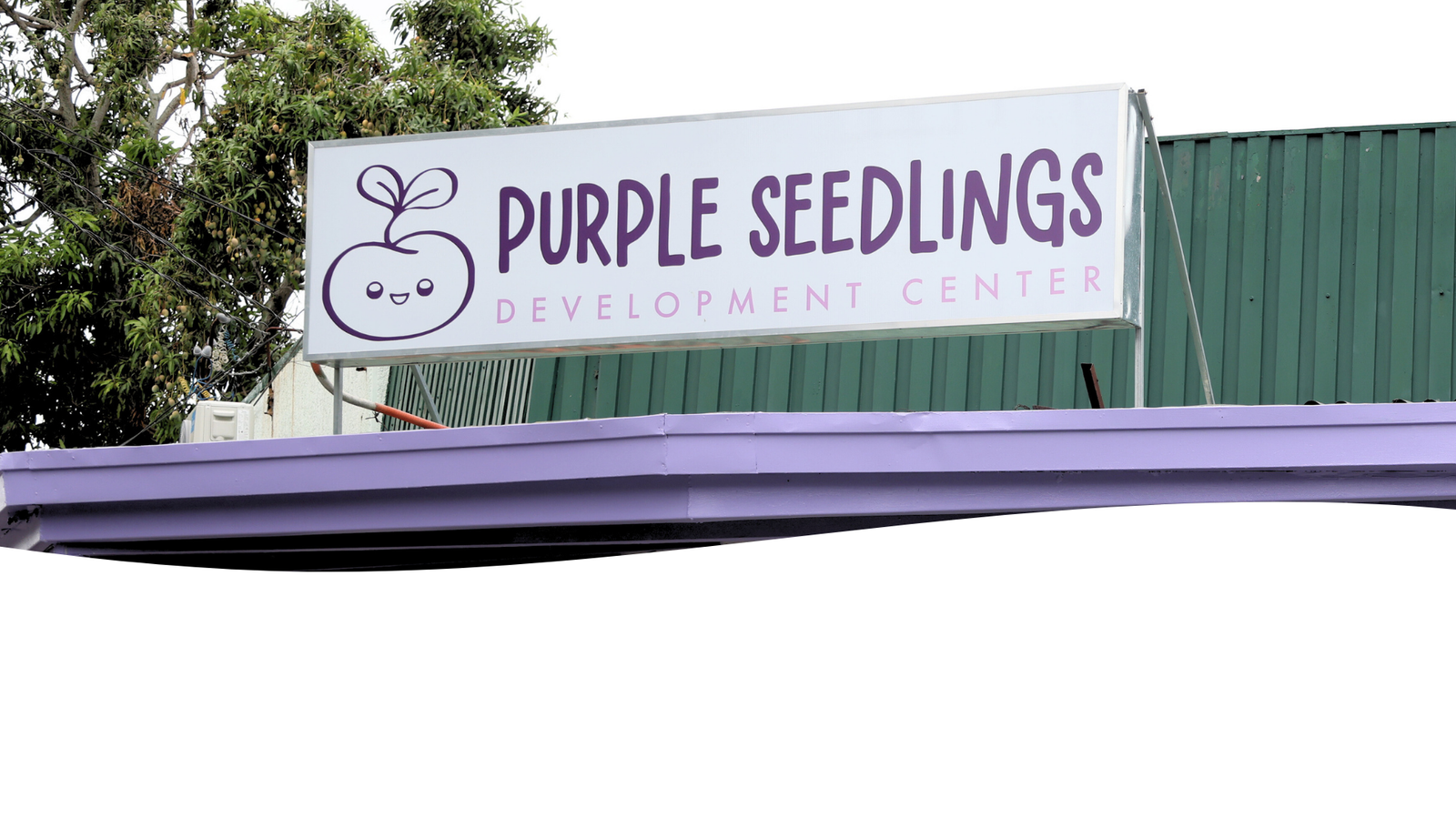 Purple Seedlings Banner